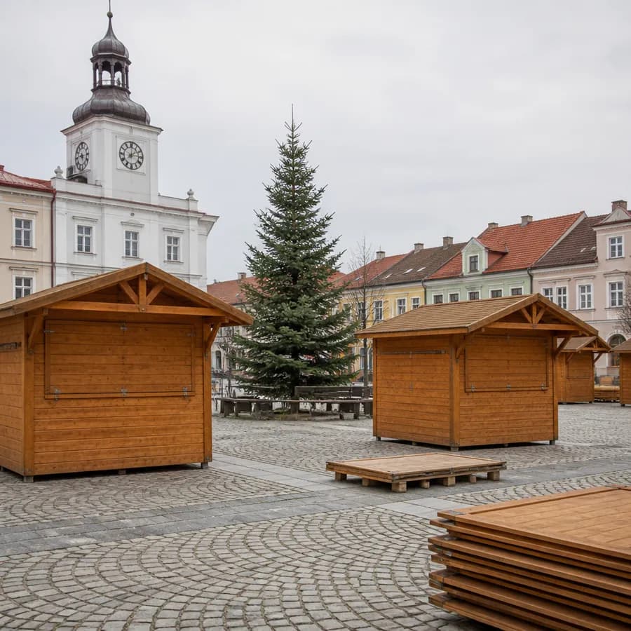 Trwają przygotowania do jarmarku na słupeckim rynku. Ruszył nabór wystawców