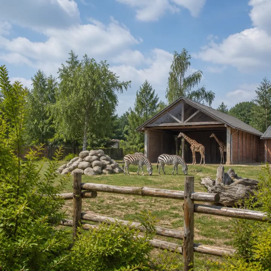 Przedszkolaki z Jarzębinki odwiedziły ZOO Safari w Borysewie