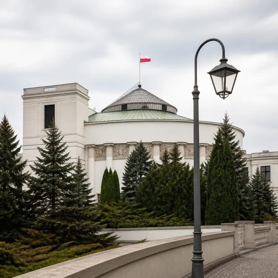 Mieszkańcy i samorządowcy z gminy Lądek odwiedzili stolicę i parlament