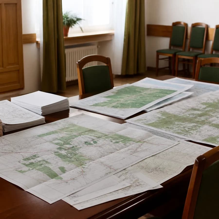 Projekty planów urządzenia lasu wyłożone w Orchowie. Ważna informacja dla właścicieli